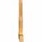 Ekena Millwork Saratoga Rough Sawn Timber Gable Bracket, Western Red Cedar, 72"W x 45"H x 4"D x 6"F, 15/12 Pitch GBW072X45X0406SAR00RWR - alternate 5